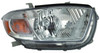 HEAD LAMP RH BASE/LTD/SE MDL USA BUILT CAPA REPLACEMENT FOR TOYOTA HIGHLANDER 2010 PARTSLINK NUMBER  TO2503201C