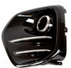 FOG LAMP BEZEL FR LH PTD BLACK W/CHROME MOULDING W/O LED FOGS FWD       REPLACEMENT FOR  KIA SPORTAGE 2019 PARTSLINK NUMBER KI1038127