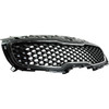 GRILLE MATTE BLACK CENTER W/CHROME FRAME       REPLACEMENT FOR SPORTAGE 2019 PARTSLINK NUMBER KI1200194