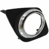 FOG LAMP BEZEL FR RH BASE/SPORT MATTE FINISH W/CHROME RING REPLACEMENT FOR TOYOTA RAV4 2010 PARTSLINK NUMBER  TO1039129