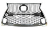GRILLE PTD BLACK W/CHROME MOULDING W/SENSOR/F-SPORT PKG  REPLACEMENT FOR LEXUS GS350 2019 PARTSLINK NUMBER 	LX1200192