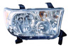 HEAD LAMP RH W/LEVEL ADJUSTER HQ REPLACEMENT FOR TOYOTA TUNDRA PICKUP 2010 PARTSLINK NUMBER	TO2503194