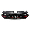 GRILLE FR GLOSS BLACK RED MOLDING GLI MODELS REPLACEMENT FOR VOLKSWAGEN JETTA(2010-) ( TYPE 6 ) 2020 PARTSLINK NUMBER  VW1200178