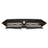 GRILLE FR GLOSS BLACK RED MOLDING GLI MODELS REPLACEMENT FOR VOLKSWAGEN JETTA(2010-) ( TYPE 6 ) 2020 PARTSLINK NUMBER  VW1200178