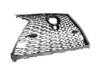 GRILLE FR PTD GRAY W/SMOKED CHROME FRAME W/O EMBLEM/PARK ASSIST      REPLACEMENT FOR LEXUS NX300 2019 PARTSLINK NUMBER LX1200203