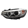 HEAD LAMP LH HID W/ADAPTIVE W/O LOGO HQ REPLACEMENT FOR BMW 435I GRAN COUPE 2015 PARTSLINK NUMBER  BM2518156