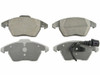 BRAKE PADS SET FR CERAMIC REPLACEMENT FOR VOLKSWAGEN CC 2010 PARTSLINK NUMBER	D1107