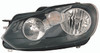 HEAD LAMP LH HALOGEN HELLA TYPE CAPA REPLACEMENT FOR VOLKSWAGEN GOLF 2010 PARTSLINK NUMBER  VW2502144C
