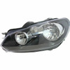 HEAD LAMP LH HALOGEN HELLA TYPE HQ REPLACEMENT FOR VOLKSWAGEN GTI 2010 PARTSLINK NUMBER  VW2502144