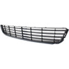 GRILLE LOWER BLACK REPLACEMENT FOR VOLKSWAGEN JETTA WAGON 2010 PARTSLINK NUMBER  VW1036139