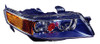 HEAD LAMP RH CAPA REPLACEMENT FOR ACURA TSK 2008 PARTSLINK NUMBER  AC2503112C