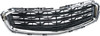 GRILLE CENTER BLACK W/CHROME MOULDING EXCLUDE LTZ MODEL REPLACEMENT FOR CHEVROLET CRUZE SEDAN 2015 PARTSLINK NUMBER  GM1200728