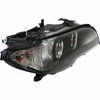HEAD LAMP RH HALOGEN WHITE TURN SIGNAL HQ REPLACEMENT FOR BMW 3 SERIES CONVERTIBLE 2005 PARTSLINK NUMBER BM2519112