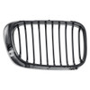 GRILLE LH BLACK W/CHROME TRIM REPLACEMENT FOR BMW 3 SERIES COUPE - 1991-2013 2005 PARTSLINK NUMBER BM1200164