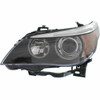 HEAD LAMP LH HID W/O AUTO ADJUST HQ REPLACEMENT FOR BMW 5 SERIES 2005 PARTSLINK NUMBER  BM2502125