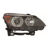 HEAD LAMP RH HID W/O AUTO ADJUST HQ REPLACEMENT FOR BMW 5 SERIES 2005 PARTSLINK NUMBER  BM2503125