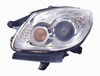 HEAD LAMP LH HID W/O AUTO ADJUST W/AMBER PARK LAMP BULB CAPA REPLACEMENT FOR BUICK ENCLAVE 2008 PARTSLINK NUMBER  GM2502311C