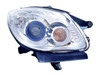 HEAD LAMP RH HID W/O AUTO ADJUST W/AMBER PARK LAMP BULB HQ REPLACEMENT FOR BUICK ENCLAVE 2008 PARTSLINK NUMBER  GM2503311