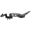 GRILLE UPPER BRACKET MATTE-BLACK(GRILLE SUPPORT) REPLACEMENT FOR BUICK LUCERNE 2008 PARTSLINK NUMBER  GM1207107