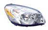 HEAD LAMP LH CX MDL W/O CORNERING W/O FOG CX MODEL HQ REPLACEMENT FOR BUICK LUCERNE 2008 PARTSLINK NUMBER  GM2502276