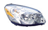 HEAD LAMP RH W/CLEAR SIGNAL EXCLUDE CX MODEL 06-08 HQ REPLACEMENT FOR BUICK LUCERNE 2008 PARTSLINK NUMBER  GM2503277