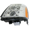 HEAD LAMP LH HID FIRST DESIGN CAPA REPLACEMENT FOR CADILLAC ESCALADE ESV 2008 PARTSLINK NUMBER  GM2502291C