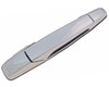 DOOR HANDLE RR LH OUTER CHROME REPLACEMENT FOR CADILLAC ESCALADE EXT 2008 PARTSLINK NUMBER  GM1520130