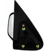 DOOR MIRROR LH MANUAL TEXTURED BLACK REPLACEMENT FOR CADILLAC ESCALADE 2005 PARTSLINK NUMBER GM1320230