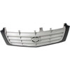 GRILLE CHROME/SILVER/BLACK REPLACEMENT FOR CADILLAC ESCALADE 2005 PARTSLINK NUMBER GM1200509