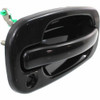 DOOR HANDLE FR RH OUTER BLACK (W/KEY HO) REPLACEMENT FOR CADILLAC ESCALADE EXT 2005 PARTSLINK NUMBER GM1311140