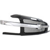 GRILLE BLACK W/CHROME MLDG W/BODY CLADDING  REPLACEMENT FOR  CHEVROLET AVALANCHE 2005 PARTSLINK NUMBER GM1200543