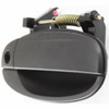 DOOR HANDLE FR RH OUTER BLACK (W/KEY HO) REPLACEMENT FOR CHEVROLET AVEO SEDAN 2005 PARTSLINK NUMBER GM1311174