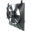 RADIATOR FAN ASSY W/AC REPLACEMENT FOR CHEVROLET AVEO SEDAN 2005 PARTSLINK NUMBER GM3117106