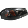 HEAD LAMP RH BLACK BEZEL W/O CENTER BULB SHIELD FROM FEB 6TH 2004 CAPA REPLACEMENT FOR CHEVROLET IMPALA 2005 PARTSLINK NUMBER GM2503248C
