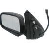 DOOR MIRROR LH POWER TEXTURED REPLACEMENT FOR CHEVROLET HHR 2008 PARTSLINK NUMBER  GM1320367