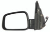 DOOR MIRROR LH POWER TEXTURED REPLACEMENT FOR CHEVROLET HHR 2008 PARTSLINK NUMBER  GM1320367