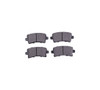 BRAKE PADS SET RR CERAMIC  REPLACEMENT FOR BUICK REGAL (2011-) 2015 PARTSLINK NUMBER   D1430