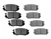 BRAKE PADS SET FR CERAMIC REPLACEMENT FOR CHEVROLET EQUINOX 2015 PARTSLINK NUMBER  D1421