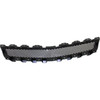 GRILLE UPPER BLACK REPLACEMENT FOR CHEVROLET MALIBU HYBRID 2008 PARTSLINK NUMBER  GM1200601