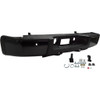 BUMPER RR ASSY BLACK EDP W/REBAR/END CAPS/OUTER PADS/SENSOR REPLACEMENT FOR CHEVROLET PICKUP CHEVY SILVERADO -1500, 2500-3500 2008 PARTSLINK NUMBER  GM1103149U