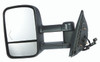 DOOR MIRROR LH POWER HTD TEXTURED TRAILER TOW TYPE TELESCOPIC W/SIGNAL MANUAL FOLDING REPLACEMENT FOR CHEVROLET PICKUP CHEVY SILVERADO -1500, 2500-3500 2008 PARTSLINK NUMBER  	GM1320354