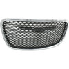 GRILLE FR BLACK MESH W/CHROME FRAME LTD/TOURING MODEL  REPLACEMENT FOR CHRYSLER 300 2015 PARTSLINK NUMBER  CH1200395