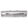 GRILLE CHROME W/CHROME FRAME REPLACEMENT FOR CHEVROLET PICKUP CHEVY SILVERADO -1500, 2500-3500 2008 PARTSLINK NUMBER  GM1200655