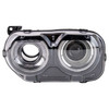 HEAD LAMP LH HID W/AIR INTAKE (AIR CATCHER OPTION JFV) HQ  REPLACEMENT FOR DODGE CHALLENGER 2015 PARTSLINK NUMBER  CH2502324