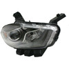 HEAD LAMP RH XENON W/BLACK TRIM HQ REPLACEMENT FOR DODGE DART 2015 PARTSLINK NUMBER  CH2519144