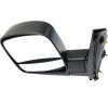 DOOR MIRROR LH MANUAL BLACK TEXTURED DUAL GLASS REPLACEMENT FOR CHEVROLET VAN CHEVY EXPRESS 2005 PARTSLINK NUMBER GM1320395