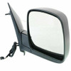 DOOR MIRROR RH POWER HTD W/O SIGNAL TEXTURED REPLACEMENT FOR CHEVROLET VAN CHEVY EXPRESS 2005 PARTSLINK NUMBER GM1321283