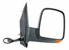 DOOR MIRROR RH POWER HTD W/SIGNAL MANUAL FOLDING REPLACEMENT FOR CHEVROLET VAN CHEVY EXPRESS 2005 PARTSLINK NUMBER GM1321356