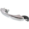 DOOR HANDLE LH/RH SLIDE DOOR OUTER CHROME REPLACEMENT FOR CHRYSLER TOWN AND COUNTRY 2008 PARTSLINK NUMBER  CH1513102