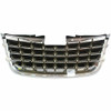 GRILLE BLACK REPLACEMENT FOR CHRYSLER TOWN AND COUNTRY 2008 PARTSLINK NUMBER  CH1200322